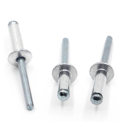 GB12618 Aluminium-Blindniete mit gewölbtem Kopf, 10/20 Stück, M2.4 M3.2 M4 M5 M6, Popnieten für Möbel und Autos (M4 20 Stück, 25 mm) von jiuxinyun