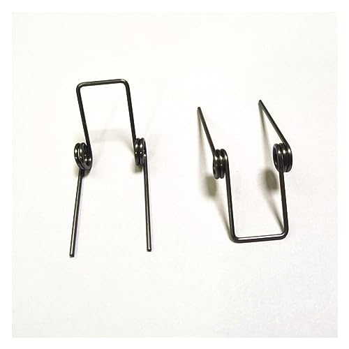 jiuxinyun 2 Stück Doppeltorsionsfeder 1,2 Drahtdurchmesser 8 mm Außen-D-Rotationsfeder X12 von jiuxinyun