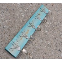 5 Funky Forks Garderobenleiste Oh Yeah Recycled Silber von jjevensen