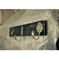 Funky Gabel Pate Messer Und Löffel Haken Garderobe Recycled Silber Besteck von jjevensen