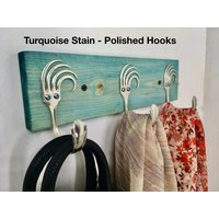 Funky Wave Forks Garderobe Wandbehang von jjevensen