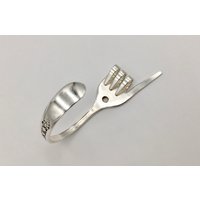 Liebe Gabel Haken Asl Wandbehang Montiert Silber Besteck Kunst Silberplatte Kleiderbügel von jjevensen