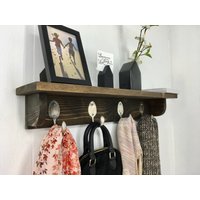 Löffel Haken Garderobe Mit Ablage in Jedem Finish Recycled Silberbesteck Löffel Haken Garderobe Mit Ablage in Jedem Finish Recycled Silberbesteck von jjevensen