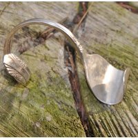 Löffel Visitenkartenhalter Oder Smartphone Halter Style 006 Vintage Relained Silverware von jjevensen
