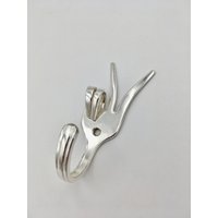 Mini Peace Gabel Haken Vintage Reanspruchte Silberbesteck von jjevensen