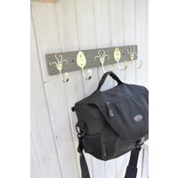 Super Garderobe Mit Funky Fork Hooks in Jeder Farbe Finish Recycled Silverware Art Super Garderobe Mit Funky Fork Hooks in Jeder Farbe Finish Recycled Silverware Art von jjevensen