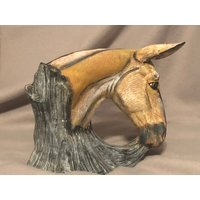 Keramik Mule Handgefertigte Skulptur Von Jmdceramicsart von jmdceramicsart
