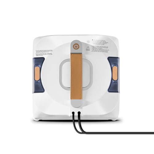 Dual Spray Fensterputzroboter, Dual Side Spray Fensterreinigungsroboter mit 110ml ml Dual Tank, Intelligenter Fenstersauger für Innen/Außen Hochhausfenster, Neuer Nasswischmodus (YW703) von jnerkert