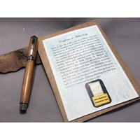 Magnetkappe Usmc Challenge Tree Rollerball Stift Mit Gunmetal Hardware von joefrog