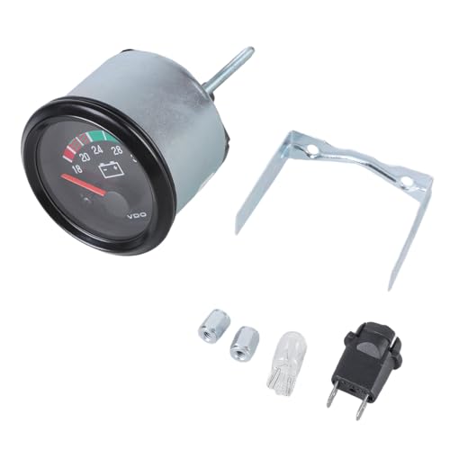 12 V/24 V Generator Voltmeterspannung Messgerät Ersatzauto Voltmeter Spannungsspannung Messgerät Generatorgenerator Spannungsspannungsmessgerät von jojnsha