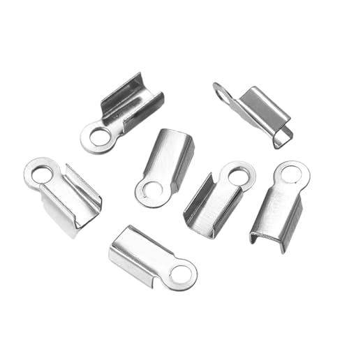 200pcs/Bag Cove ClaSPs Kordende Kappen Für Bastelschmuck Legierungs Kabelschnallen Für Handwerk Von Projekten. 200pcs/Bag Cove ClaSPs Kordende Kappen Für Bastelschmuck Legierungs Kabelschnallen Für Handwerk Von Projekten. von jojnsha