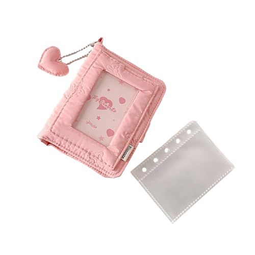 3inch Kleines Fotoalbum Abnehmbare Seite 5 Ringe Binder Photokard Speicherbuch Für Bilder Notizierer Bildhalter von jojnsha