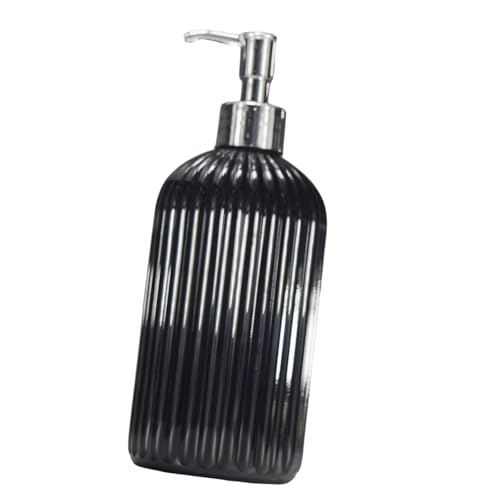 500 Ml Seifenspender Mit Pumpe Modernes Gestreiftes Badezimmer Spülen Flüssige Küche Handlagerspeicherflasche von jojnsha