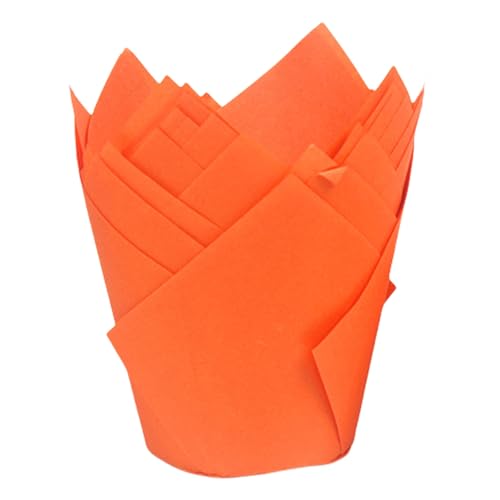 50pcs Elegante Tulpen Muffins Liner Zum Backen Praktischer Cupcake Karten Ofen Safe Muffins Tassen Für Partys Und Event Hochzeit Cupcake Wrapper 50pcs Elegante Tulpen Muffins Liner Zum Backen Praktischer Cupcake Karten Ofen Safe Muffins Tassen Für Partys Und Event Hochzeit Cupcake Wrapper von jojnsha