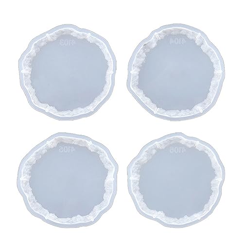 Coasters Storage Box Form Epoxidharzgussgussformen Für Die Herstellung Von Faux Achaten Diener Servierplatten Untersetzer Formgeschenke Geode Formen von jojnsha
