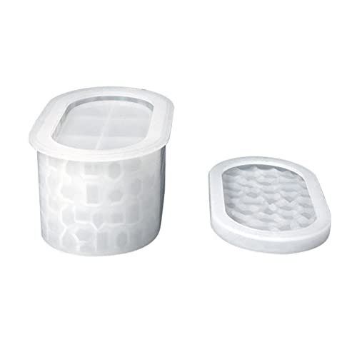 Diamant-Harz-Box-Formen mit Deckel, Glas-Silikonform, Schmuck-Aufbewahrungsbehälter zum Gießen, Heimdekoration, Schmuck, Epoxid-Silikonguss Diamant-Harz-Box-Formen mit Deckel, Glas-Silikonform, Schmuck-Aufbewahrungsbehälter zum Gießen, Heimdekoration, Schmuck, Epoxid-Silikonguss von jojnsha