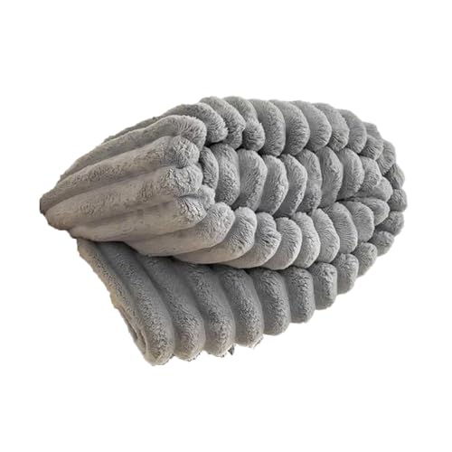 Dicke Warme Plüsch Fuzzy Faux Pelz Wurf Mit Gestreiften Designs Für Sofa Schlafzimmer Verwenden Sie Plüsch Luxuriöser von jojnsha