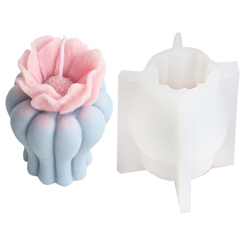 Einzigartige Epoxidform 3d Silikonform Vase Geformte Duftende Kerzenformen Ornament Handgefertigte Geschenke Für Handwerksliebhaber von jojnsha