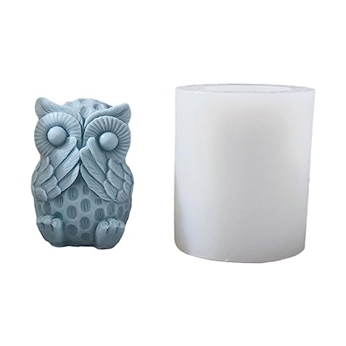 Einzigartige Lustige Kerzenherstellung Von Formen Owl Silikon Kerzenform Backform Leicht Zu Demoldet Aromatherapie Harzform Werkzeug von jojnsha
