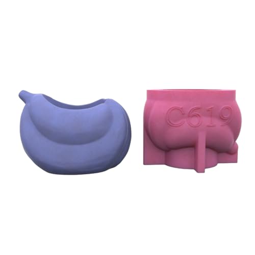 Fruchtform Silikonform Für Handgefertigte Blütenpot Vase Gipsformen Sukkulente Pflanzer Stifthalter Formen Desktop von jojnsha