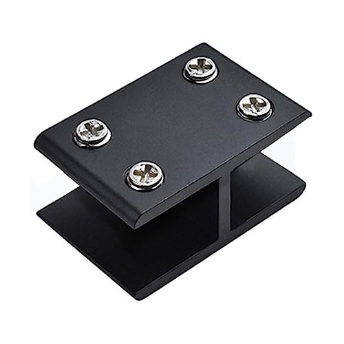Glasfixe Clip L/T/Kreuzglas Eckklemme Aluminiumlegierung Rahmenfreier Glasfixierer Klammeranschluss Langlebige Glashalterung Rahmenfreier Glasklammglasklammentürhalter von jojnsha