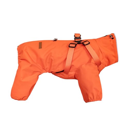 jojnsha Hund Regenmäntel Kapuze Slicker Große Ponchos Für Kleine Bis Große Hunde Und Welpen Welpe Regen Ponchos Regenmantel Regenbekleidung Haustier Wasserdichtes Kleidungsstück von jojnsha