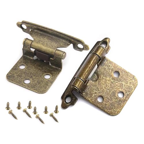 Klassische Metall Selbstschließungsküchenschrankscharniere Overlay Easy Installation Elegant Selbstschließungssatz Insetetür von jojnsha