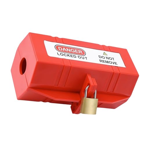 Kunststoff Tagout Stecker Stromverriegelung Tragbarer Elektrosteckschloss Industrial Haushaltssteckerschlosssperrsperrgerät Steckersperrgerät von jojnsha