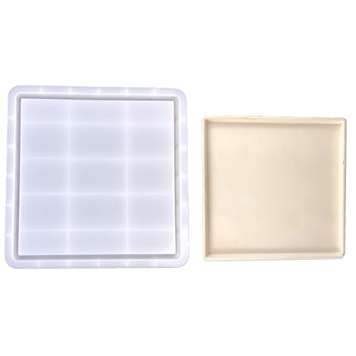 Quadratische Tassen Tablett Gussform Leicht Zu Reinigen Silikonform Vielseitige Untertassenform Form Handgefertigt Home Dekorationen Quadratische Tassen Tablett Gussform Leicht Zu Reinigen Silikonform Vielseitige Untertassenform Form Handgefertigt Home Dekorationen von jojnsha