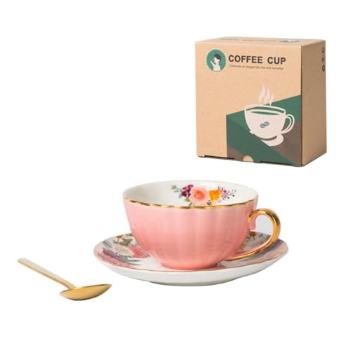 Raffinierte Kaffeetasse Und Untertasse Set Einzigartige Keramikkaffeetassen Mit Untertassen Tragbare Tassen Mit Blumen Elegantes Hochzeitsgeschenkschiff Gemustert Raffinierte Kaffeetasse Und Untertasse Set Einzigartige Keramikkaffeetassen Mit Untertassen Tragbare Tassen Mit Blumen Elegantes Hochzeitsgeschenkschiff Gemustert von jojnsha