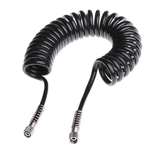 Schwarz Flexible PU Rücklaufluft Kompressorschlauchfeder Rohr Universelles Leichter Luftschlauchluft Kompressorzubehör Kompressorluftwerkzeug Schwarz Flexible PU Rücklaufluft Kompressorschlauchfeder Rohr Universelles Leichter Luftschlauchluft Kompressorzubehör Kompressorluftwerkzeug von jojnsha