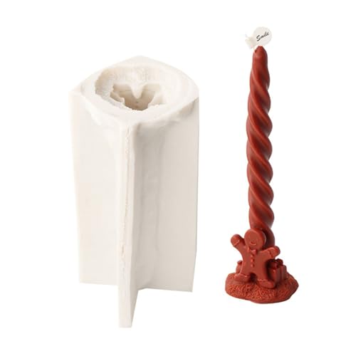 Silikonform Schneemann Elch Spiralen Säule Weihnachtsmann Baum Kristall Epoxidharz Formen Schokolade Seife Herstellung Harz Form von jojnsha
