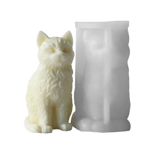 Silikonformen Harz Crafting Formen Kerzenherstellung Formen Sitzende Katzen Form Kreatives Handwerksformhandversorgungen Silikonformen Harz Crafting Formen Kerzenherstellung Formen Sitzende Katzen Form Kreatives Handwerksformhandversorgungen von jojnsha