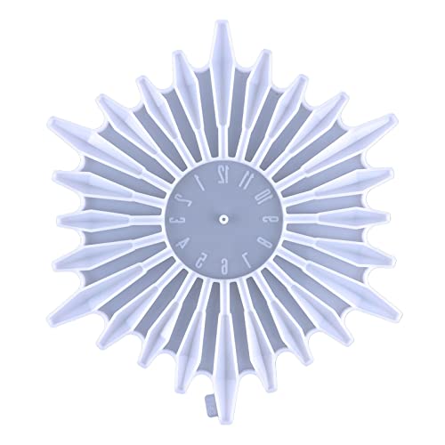 Uhr Harzform Silikon Wanddekoration Epoxid von jojnsha