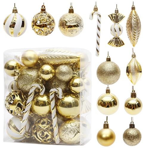 Vielseitige Weihnachtsbaumkugeln Set Plastik B.Ubles Ornamente Für Innen Und Außenverwendung. Vielseitige Weihnachtsbaumkugeln Set Plastik B.Ubles Ornamente Für Innen Und Außenverwendung. von jojnsha