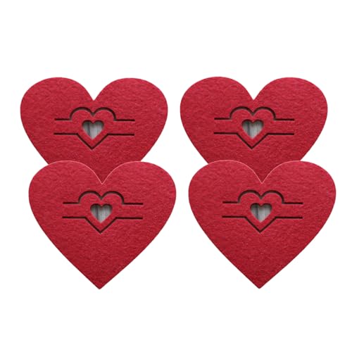 jojnsha 4 raffinierte Besteckhüllen zum Valentinstag verschönern das Essen für Paare und Feiertage, Valentinstag-Besteckhalter jojnsha 4 raffinierte Besteckhüllen zum Valentinstag verschönern das Essen für Paare und Feiertage, Valentinstag-Besteckhalter von jojnsha