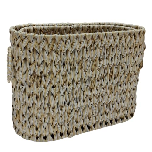 jojnsha Dekorative Graue Weiden Toilettenpapierhalter Tisch Lagerkorb Mit Deckel Für Badezimmer Haus Oder Schrank Organisation Wicker Imitation Korb jojnsha Dekorative Graue Weiden Toilettenpapierhalter Tisch Lagerkorb Mit Deckel Für Badezimmer Haus Oder Schrank Organisation Wicker Imitation Korb von jojnsha
