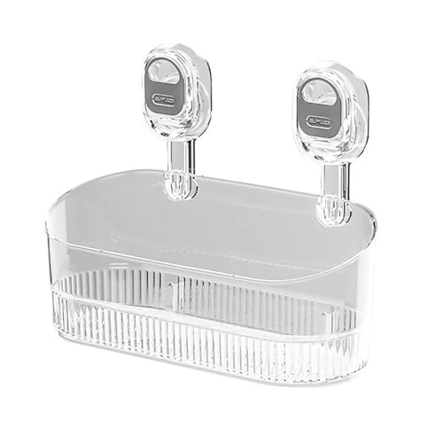 jojnsha Leistungsstarkes Saugnapf-Aufbewahrungsregal, stabiles Saugnapf-Regal, Aufbewahrungsregal für Badezimmer, Küche und Schlafzimmer, wasserdichtes Badezimmerregal jojnsha Leistungsstarkes Saugnapf-Aufbewahrungsregal, stabiles Saugnapf-Regal, Aufbewahrungsregal für Badezimmer, Küche und Schlafzimmer, wasserdichtes Badezimmerregal von jojnsha