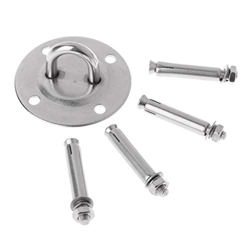 jojnsha Marine Hanging Hardware Staple Hakenschleife Mit Schrauben Für Schwung Stuhl Yoga Swing Haken Traktion Hängematte Hanging Hängematte Hängematte Suspensionssystem Straps Schnallen von jojnsha