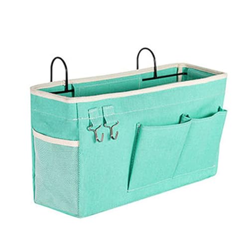 jojnsha Nachttisch-Organizer-Taschen für Bücher und Zubehör, Fernbedienungshalter, hängende Aufbewahrungstasche für Schlafzimmer, Fernbedienungshalter jojnsha Nachttisch-Organizer-Taschen für Bücher und Zubehör, Fernbedienungshalter, hängende Aufbewahrungstasche für Schlafzimmer, Fernbedienungshalter von jojnsha