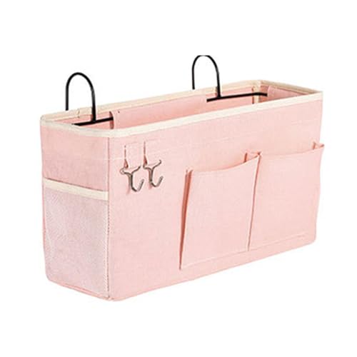 jojnsha Nachttisch-Organizer-Taschen für Bücher und Zubehör, Fernbedienungshalter, hängende Aufbewahrungstasche für Schlafzimmer, Fernbedienungshalter jojnsha Nachttisch-Organizer-Taschen für Bücher und Zubehör, Fernbedienungshalter, hängende Aufbewahrungstasche für Schlafzimmer, Fernbedienungshalter von jojnsha