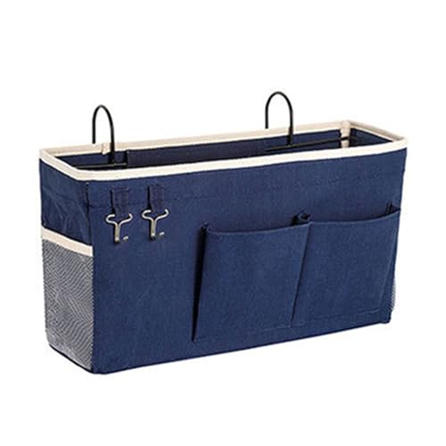 jojnsha Nachttisch-Organizer-Taschen für Bücher und Zubehör, Fernbedienungshalter, hängende Aufbewahrungstasche für Schlafzimmer, Fernbedienungshalter jojnsha Nachttisch-Organizer-Taschen für Bücher und Zubehör, Fernbedienungshalter, hängende Aufbewahrungstasche für Schlafzimmer, Fernbedienungshalter von jojnsha