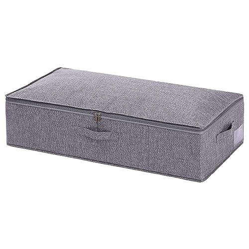 jojnsha Quilt Bett Unten Aufbewahrungsbox Stoff Klappkleidung Feuchtigkeitsdicht Mit Abdeckung Mit Großer Kapazität Quilt Bett Unten Aufbewahrungsbox von jojnsha