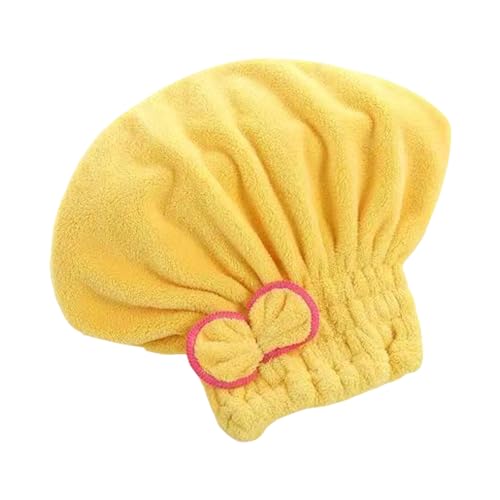 jojnsha Super saugfähiges Haarhandtuch für nasse, schnell trocknende Korallensamte mit Schleife, Duschhaube, Badzubehör, Korallen, Samt, Haar jojnsha Super saugfähiges Haarhandtuch für nasse, schnell trocknende Korallensamte mit Schleife, Duschhaube, Badzubehör, Korallen, Samt, Haar von jojnsha