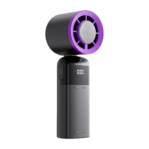jojnsha Tragbarer Handventilator, 100 Geschwindigkeiten, kleiner Kühler, Schreibtischventilator, leise, mit Digitalanzeige, USB-wiederaufladbarer Tisch, tragbar jojnsha Tragbarer Handventilator, 100 Geschwindigkeiten, kleiner Kühler, Schreibtischventilator, leise, mit Digitalanzeige, USB-wiederaufladbarer Tisch, tragbar von jojnsha