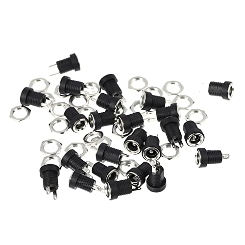 jojofuny 24pcs Dc-strombuchsen Dc-strombuchsen Weiblich Mit Muttern Für Die Plattenmontage Schwarzer Dc-stromadapter Dc-strombuchsenanschluss Isolierung Sicher jojofuny 24pcs Dc-strombuchsen Dc-strombuchsen Weiblich Mit Muttern Für Die Plattenmontage Schwarzer Dc-stromadapter Dc-strombuchsenanschluss Isolierung Sicher von jojofuny