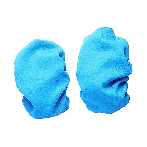 jojofuny 1 Paar Armlehnenbezug Für Kinderstühle Armlehnenhülsen Für Stühle Stuhl-ellbogenschutz Ergonomisch Abdeckung Stuhl Für Schreibtisch Stuhlarmlehnenbezug Ruhe Polyester-Material Blue von jojofuny