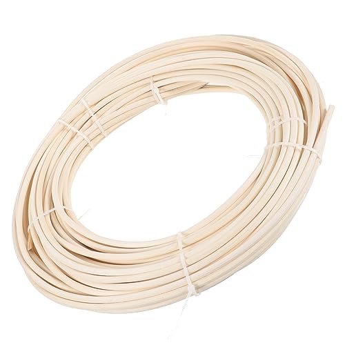 jojofuny 1 Rolle Rattan Reparaturmaterial für Möbel Multifunktionales DIY Webmaterial für Stühle und Körbe Rundgeflecht für Kreative Bastelprojekte und Gartenmöbel von jojofuny