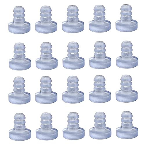 jojofuny Türpuffer Für Schränke 100 Stück Desktop-stoßfänger Leise Weiche PVC-gummipuffer Für Zuschlagende Türen von jojofuny