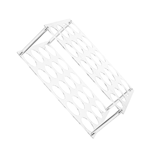 jojofuny 1 Satz Acryl Vinyl Aufbewahrungsständer mit Löchern Abnehmbarer Organizer für Bastelpapier Eleganter für Zuhause und Büro für Vinylrollen jojofuny 1 Satz Acryl Vinyl Aufbewahrungsständer mit Löchern Abnehmbarer Organizer für Bastelpapier Eleganter für Zuhause und Büro für Vinylrollen von jojofuny